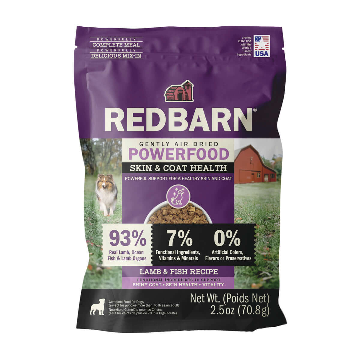 Air Dried Powerfood Skin & Coat Lamb & Fish Recipe