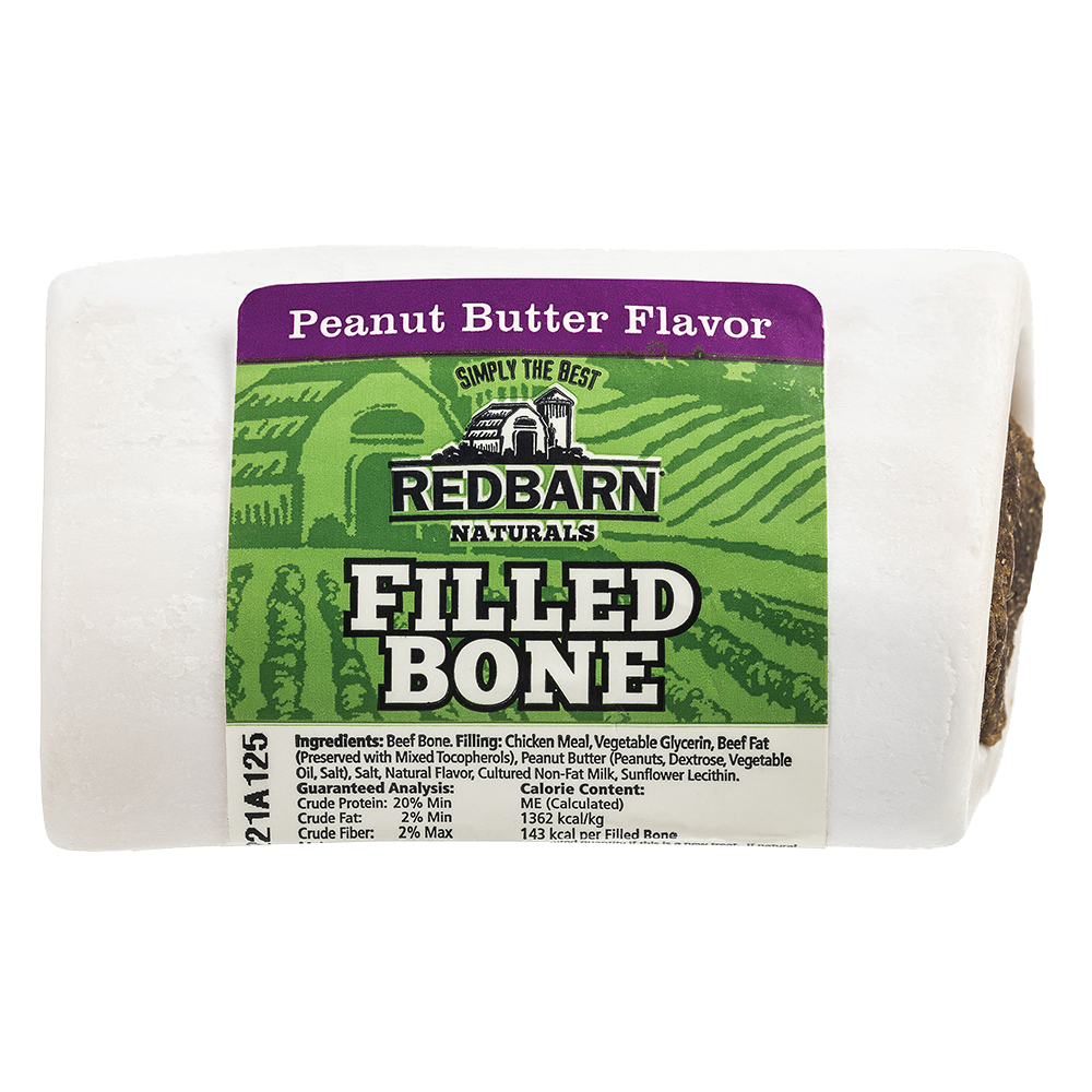Natural Filled Bone Peanut Butter Flavor