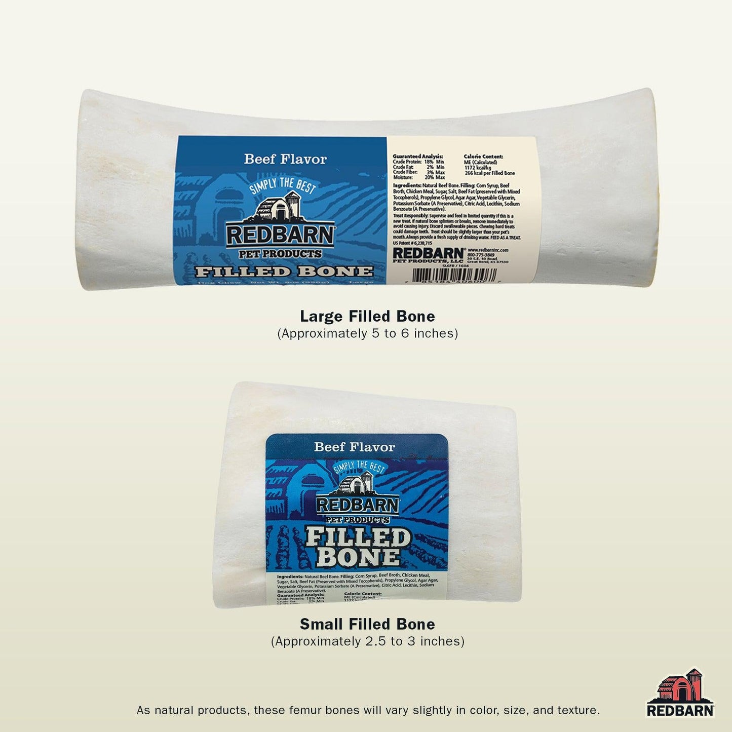 Filled Bone Beef Flavor