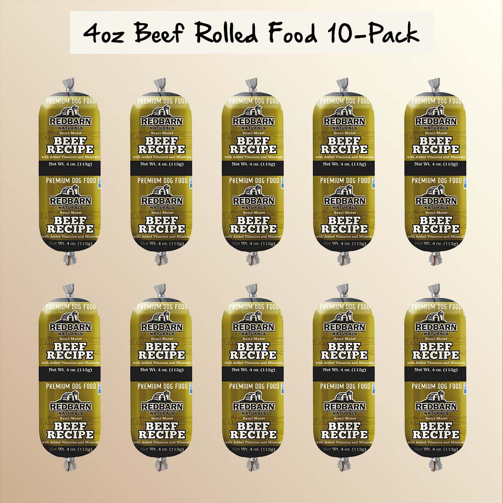 4 oz Beef Rolled Food Grab-and-Go size - 10pk