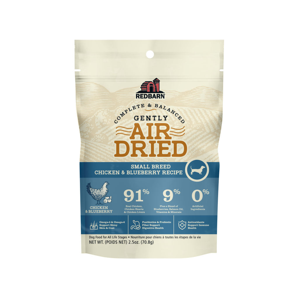 Air Dried Chicken & Blueberry Small Breed Recipe Dog Food