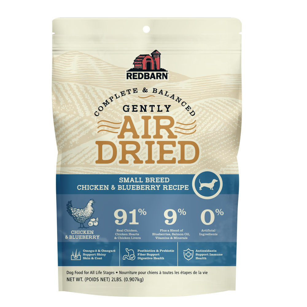 Air Dried Chicken & Blueberry Small Breed Recipe Dog Food