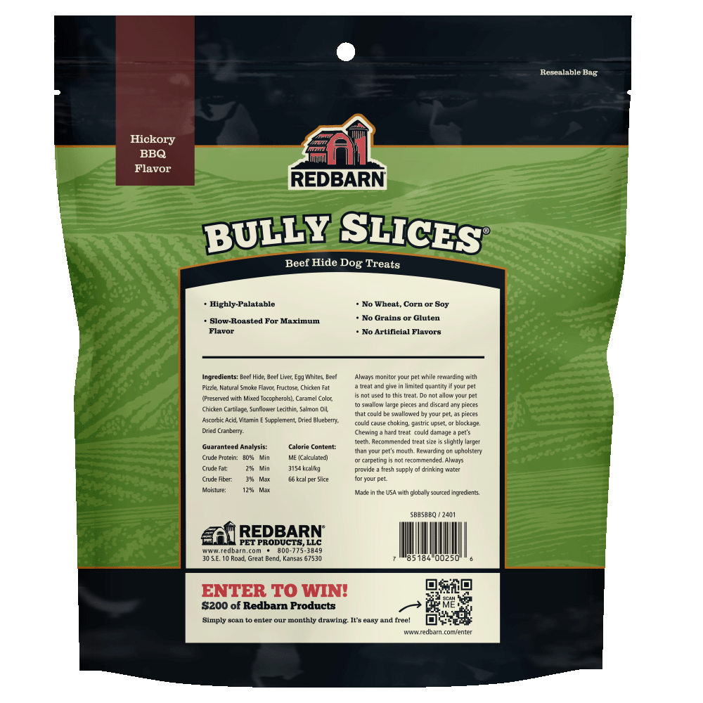 Bully Slices® Hickory BBQ Flavor