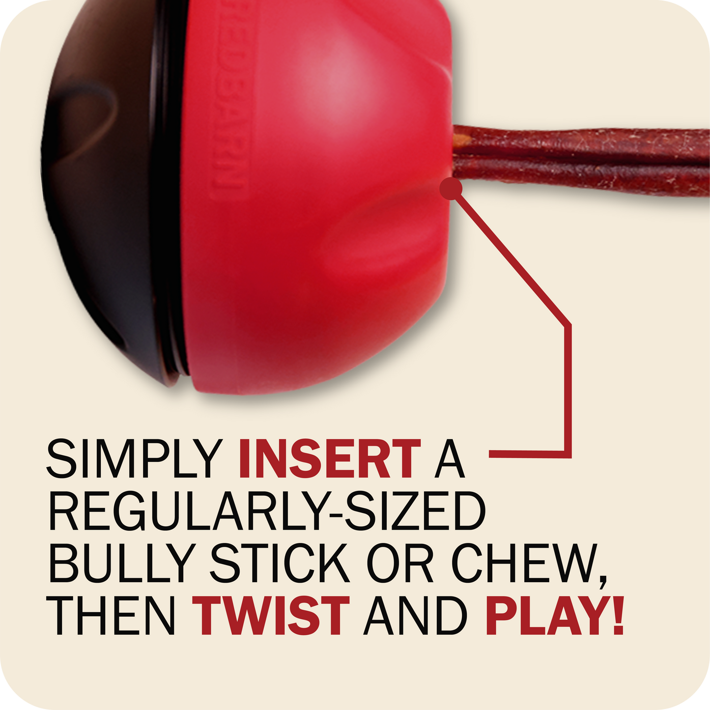 Grab-A-Bull™ Chew Holder for Dogs