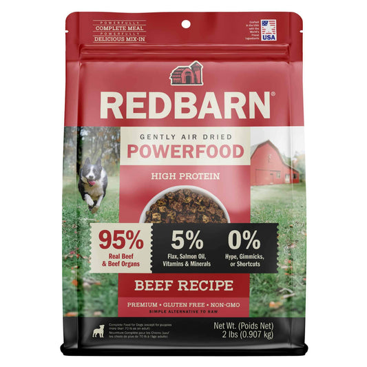 Product Image of Air Dried Powerfood High Protein Beef Recipe. Best Air Dried Food For Dogs
