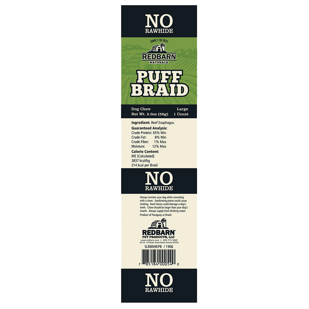Puff Braid Label