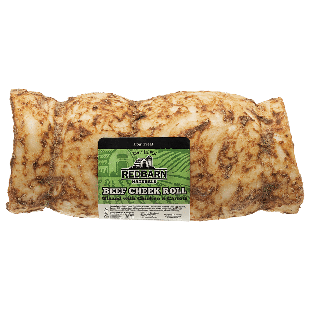 Glazed Beef Cheek Rolls - Chicken and Carrot Flavor