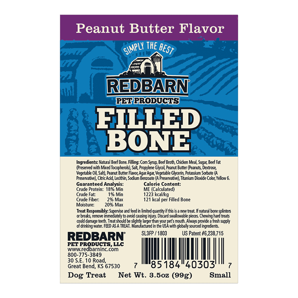 Filled Bone Peanut Butter