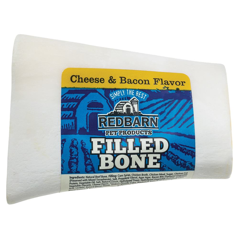 Filled Bone Cheese & Bacon Flavor