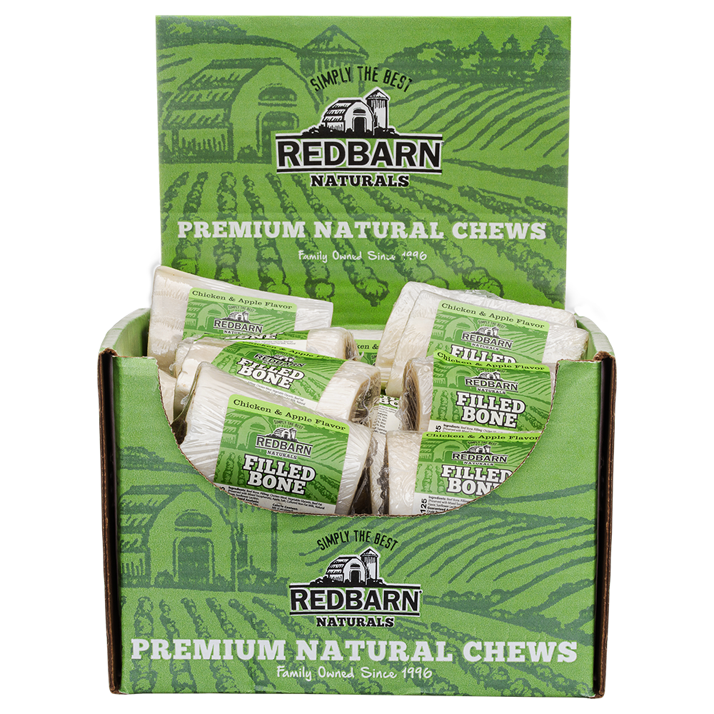 Case of small Natural Filled Bone Chicken & Apple Flavor