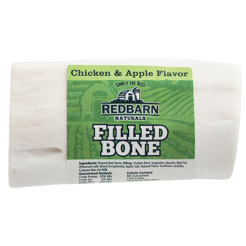 Small Natural Filled Bone Chicken & Apple Flavor