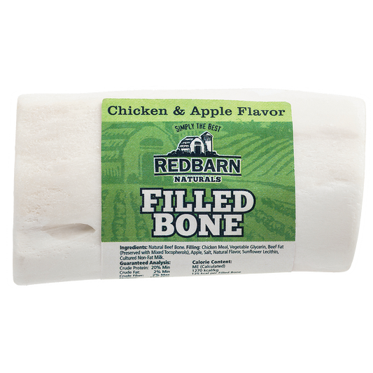 Small Natural Filled Bone Chicken & Apple Flavor