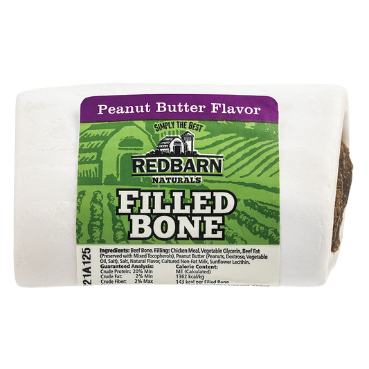Natural Filled Bone Peanut Butter Flavor