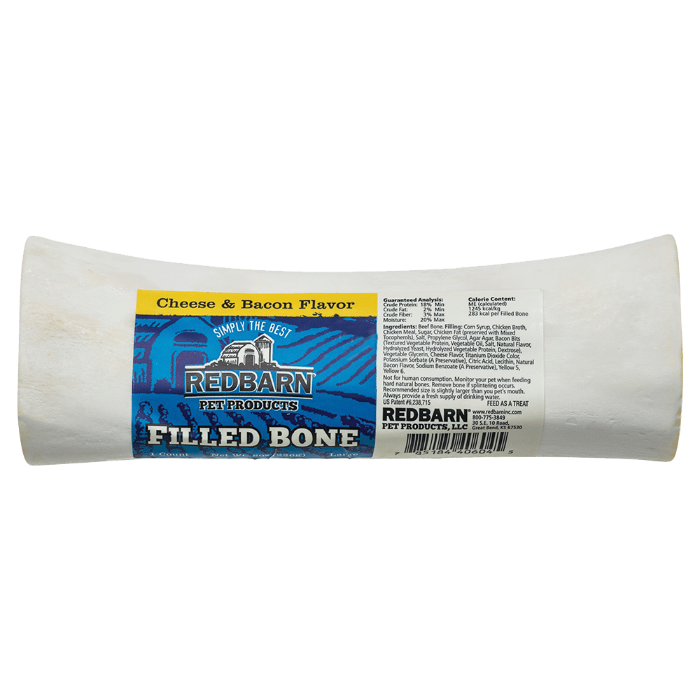 Filled Bone Cheese & Bacon Flavor