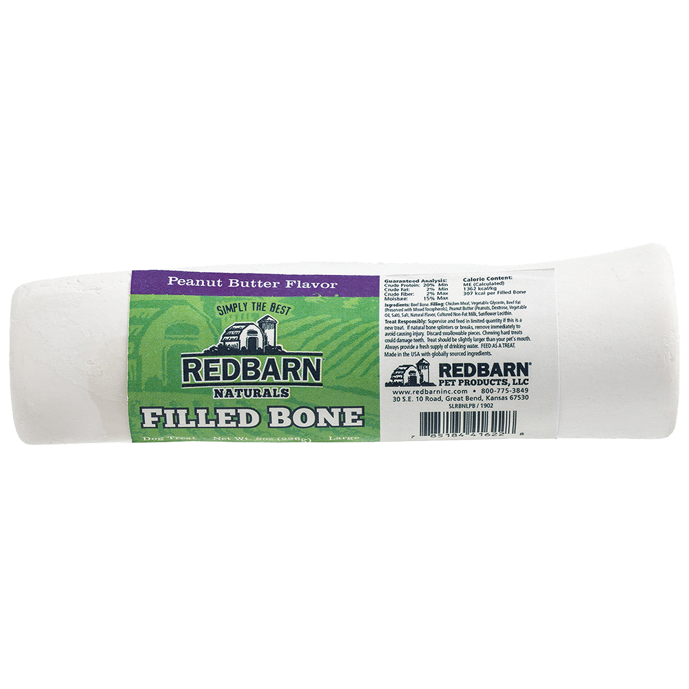Natural Filled Bone Peanut Butter Flavor