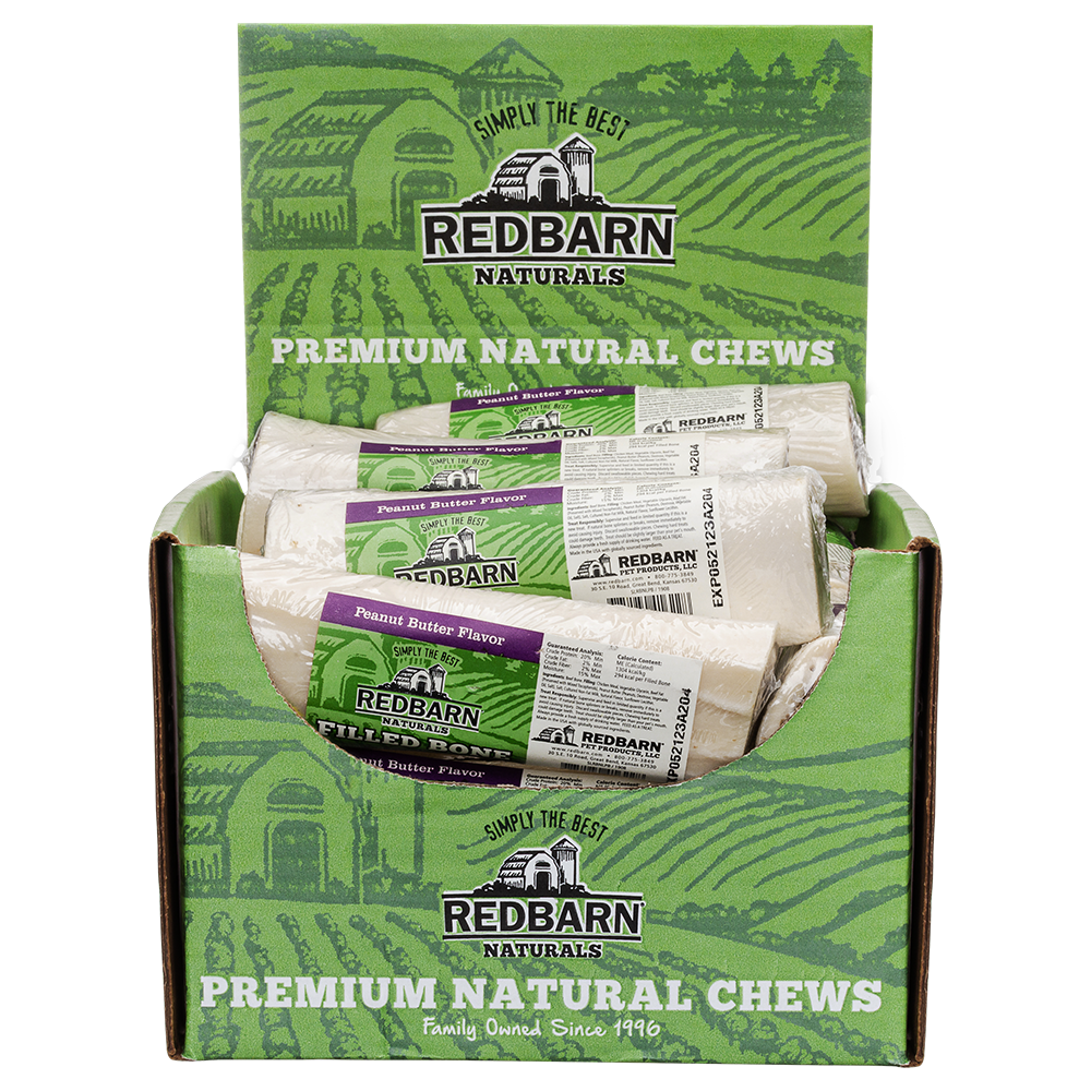 Natural Filled Bone Peanut Butter Flavor