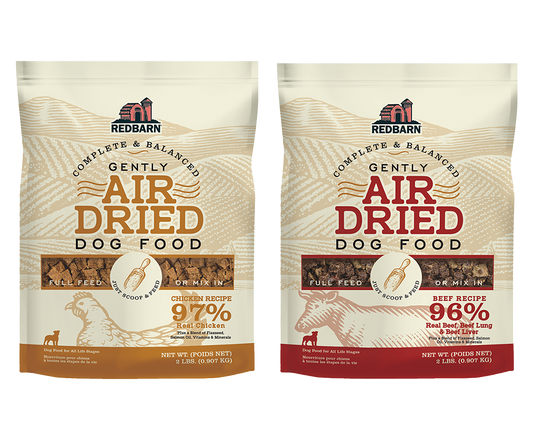 Air Dried Food Variety 2-Pack - (Beef & Chicken) - 2lb bags