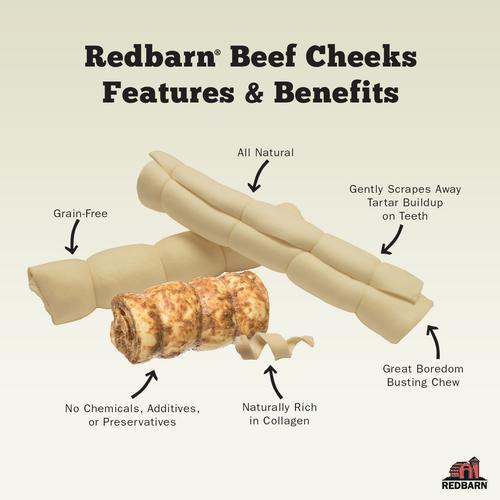 Features of Redbarn's Beef Cheek Collection