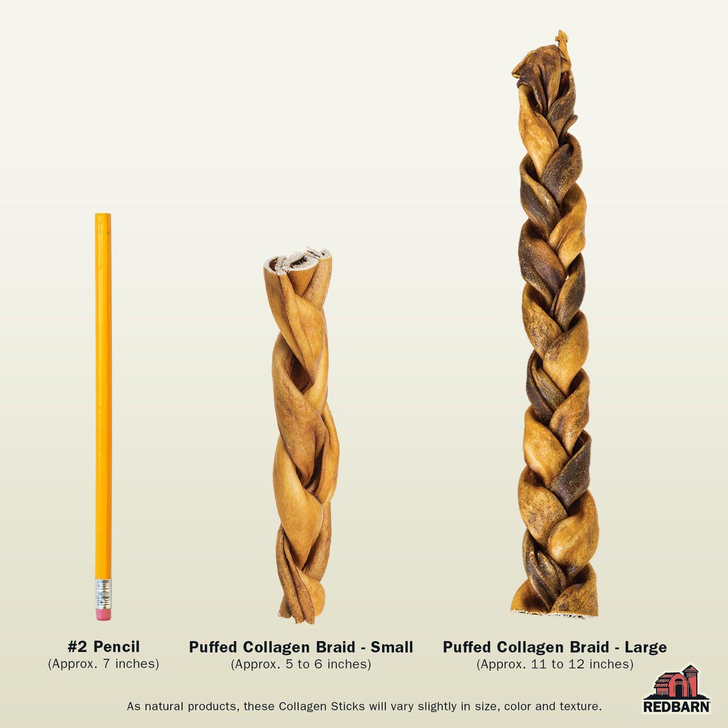 Puffed Collagen Braid
